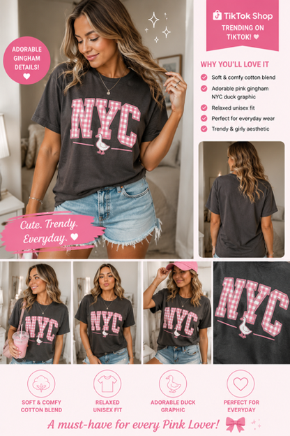 charcoal NYC T-shirt
